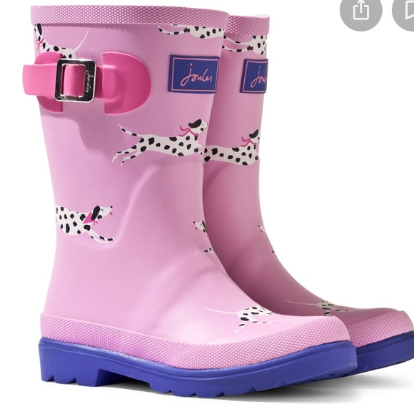 dalmatian rain boots